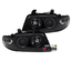 PHARES FEUX AVANTS ANGEL EYES AUDI A4 B5 NOIRS PHASE 1 (03294)