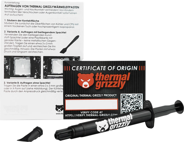 Pate Thermique Thermal Grizzly Kryonaut 5,55g