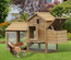 Petit poulailler cottage multi-équipement bois de pin