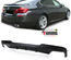 DIFFUSEUR SPORT DOUBLES SORTIES BMW SERIE 5 F10 F11 SPORT PACK M A PEINDRE (05351)