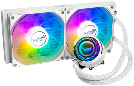 Kit Watercooling AIO Valkyrie Jarn RGB - 280mm (Blanc)