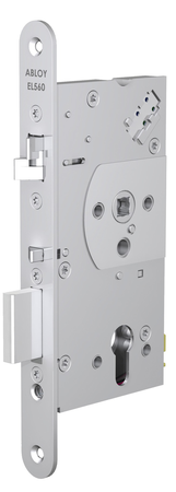 Serrure à béquilles contrôlées EL561 entrée sortie libre axe 55mm entraxe 72mm - ABLOY - KEL561100150