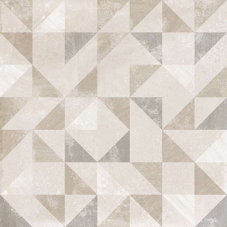 URBAN FOREST NATURAL - Carrelage 20x20 cm aspect béton géométrique Beige