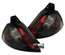 FEUX TUNING LEXUS NOIRS RENAULT MEGANE 2 PHASE 1 DE 2002 A 2006 (03339)