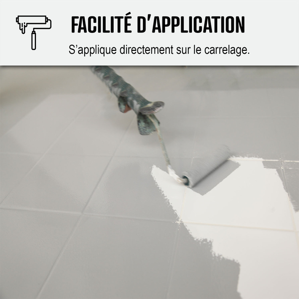 Peinture carrelage cuisine, salle de bain : RESINE CARRELAGE | MaisonEtanche