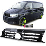 CALANDRE SPORT NOIRE VOLKSWAGEN VW T5 BUS TRANSPORTEUR FACELIFT 09-15 (05645)