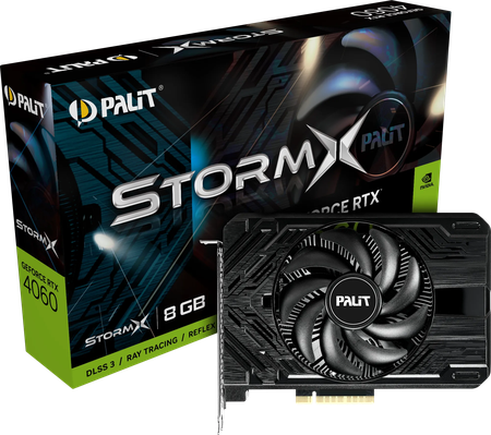 Carte Graphique Nvidia Palit GeForce RTX 4060 StormX 8Go Mini ITX