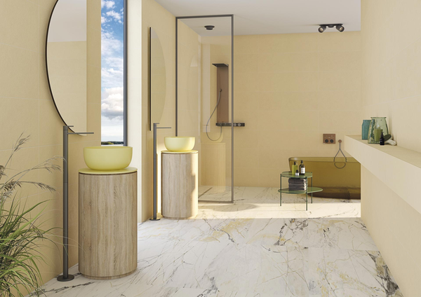 MARBLELOUS Erdek R 60x120 cm - Carrelage effet marbre mate gris