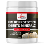 Cire d'abeille protection enduit mineral enduit chaux