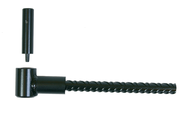 Gond parpaing double volet diamètre 16mm noir seau de 25 - ING FIXATIONS - A000150