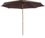 Parasol rond grande taille chocolat