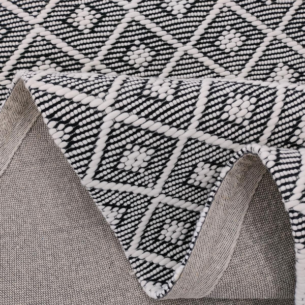 Tapis kilim tissé main en PET RECYKLIMA Care&Fair