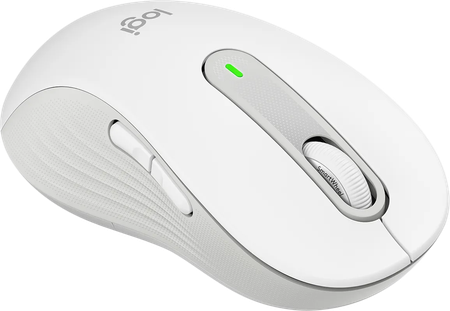 Souris sans fil Logitech Signature M650 L pour gaucher (Blanc)