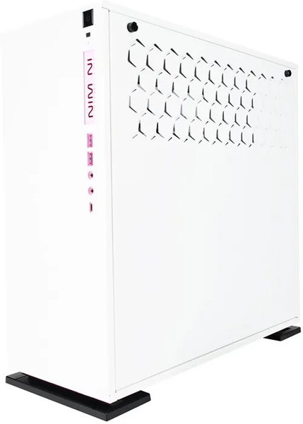 Boitier Moyen Tour ATX InWin 303C RGB avec panneau vitré (Blanc)