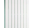 Radiateur à eau chaude FASSANE PREM'S vertical double blanc 2250W - ACOVA - SHXD-200-074