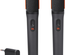 JBL PartyBox Wireless Mic – Lot de 2 Micros Sans Fil Numériques, 20h Autonomie, Batteries Rechargeables, Connexion 2,4 GHz, Réduction Bruit