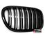 GRILLES CALANDRES SPORT NOIR DOUBLES LAMES BMW SERIE 7 F01 F02 2008-2016 (05124)