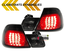 FEUX LEDS NOIRS A CLIGNOTANTS DYNAMIQUES BMW SERIE 3 E46 COUPE 1999-2003 (04773)
