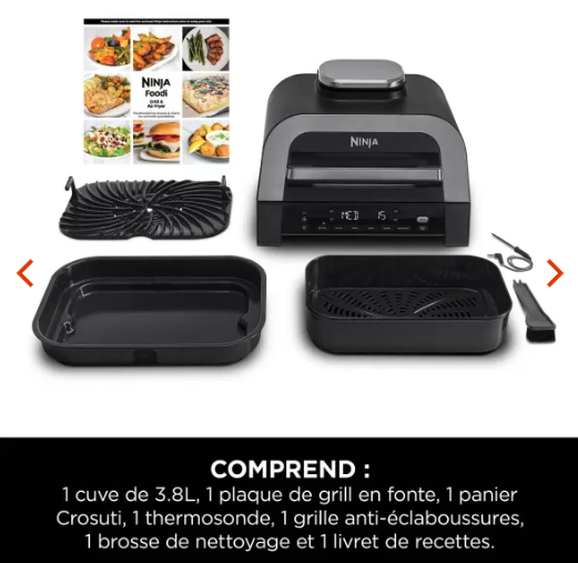 Grill et friteuse sans huile Ninja MAX 6-en-1 DG551EU