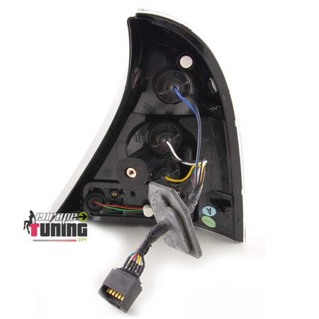 FEUX NOIRS A LED POUR RENAULT CLIO 2 / CLIO B / CLIO CAMPUS 2001-2012 (03775)