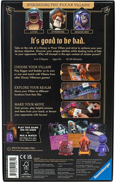 Jeu - Villainous : Plus Grands, Plus Méchants (Extension 5)
