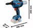 Riveteuse 18V GRG 18V-16C Professional (sans batterie ni chargeur) + coffret L-BOXX - BOSCH - 06019K5002