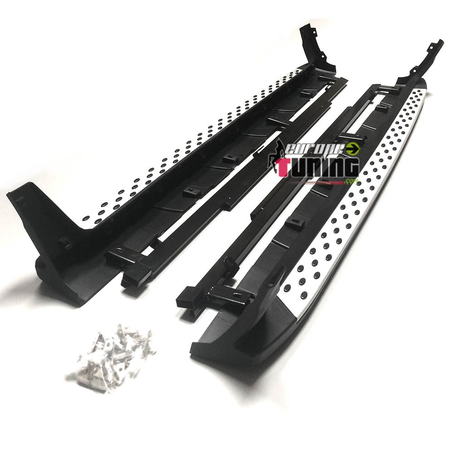 MARCHES PIEDS EN ALUMINIUM BROSSE PEUGEOT 3008 I 2009-2016 (04621)