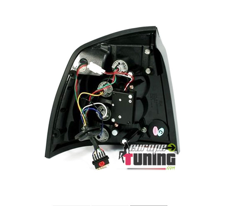 FEUX ARRIERES A LED CHROM POUR OPEL ASTRA G BERLINE (02273)