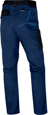 Pantalon de travail multipoches MACH 2 V3 bleu marine/bleu roi T2XL - DELTA PLUS - M2PA3BMXX