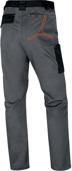Pantalon de travail multipoches MACH 2 V3 gris/orange TL - DELTA PLUS - M2PA3GOGT