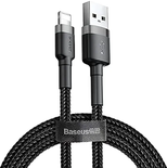 Cable Baseus Cafule Lightning vers USB Type A - 2m (Noir/Gris)
