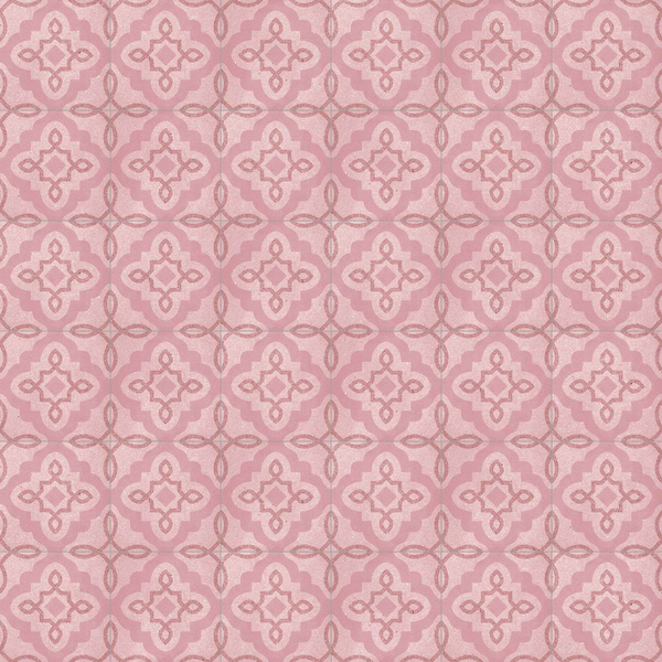 BENACO TERCELLO CORAL 20 x 20 cm - Carrelage aspect carreaux de ciment