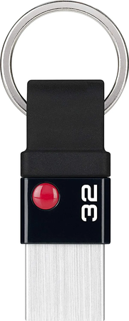 Clé USB 3.0 Emtec T100 Nano Ring - 32Go (Noir)