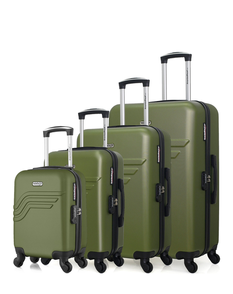 AMERICAN TRAVEL - Set de 4 Valises QUEENS-M 75 cm 4 Roues