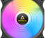 Ventilateur de boitier Antec F12 Racing RGB - 12cm (Noir)