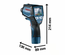Détecteur thermique GIS 1000 C Professional + batterie + chargeur + coffret L-BOXX - BOSCH - 0601083301
