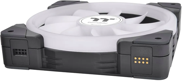 Lot de 3 Ventilateurs de boitier Thermaltake SwaFan EX RGB - 14cm (Noir)