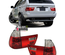FEUX ARRIERES COMPLETS ROUGES CLAIRS BMW X5 E53 1999-2003 PHASE 1 (10351)