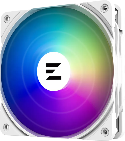 Ventilateur de boitier Zalman AF RGB - 12cm (Blanc)