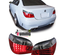 FEUX A LEDS ROUGES NOIRS BMW SERIE 5 E60 BERLINE PHASE 1 2003-2007 (11851)