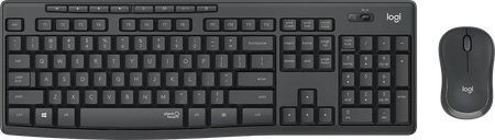 Pack 2en1 (Clavier/Souris) sans fil Logitech MK295 Slient (Noir)
