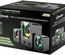 Enceintes Esperanza Rainbow Soprano 2.1 Led (Noir)