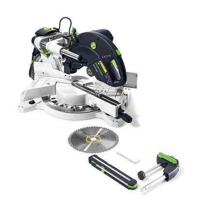 Scie à onglets radiale 1600W KAPEX KS 120 REB avec accessoires - FESTOOL - 575302