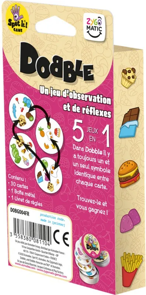 Jeu - Dobble Gourmandise (Blister Eco)