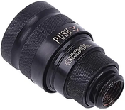 Raccord autobloquant Alphacool Eiszapfen Quick Release Femelle G1/4 (Noir)