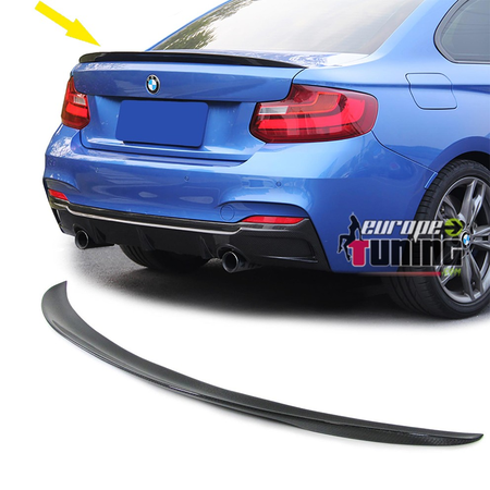 SPOILER BECQUET ARRIERE SPORT EN CARBONE BMW SERIE 2 F22 COUPE (04723)
