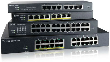 Switch réseau ethernet Gigabit Zyxel GS1915-8 - 8 ports