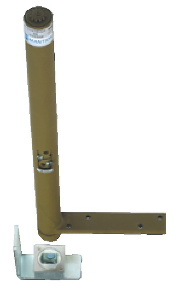 Ferme-portillon invisible simple action tube 50 200kg gauche - MANTION - 25322GT