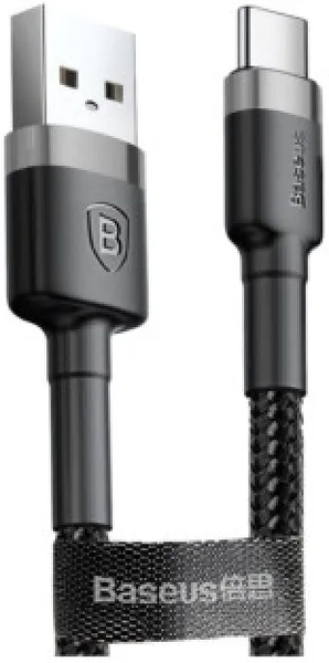 Cable Baseus Cafule USB 2.0 type A - Micro B M/M 3m (Noir/Gris)