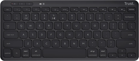Clavier sans fil Bluetooth Trust Lyra (Noir)
